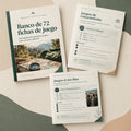Banco de 72 fichas de juego